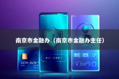 南京市金融办（南京市金融办主任）