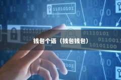 钱包个语（钱包钱包）